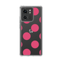 スリムプロテクションケース［ シンプルドット - Pink ］
