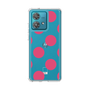 スリムプロテクションケース［ シンプルドット - Pink ］