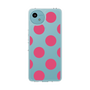 スリムプロテクションケース［ シンプルドット - Pink ］