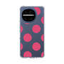 スリムプロテクションケース［ シンプルドット - Pink ］