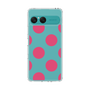 スリムプロテクションケース［ シンプルドット - Pink ］
