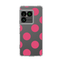 スリムプロテクションケース［ シンプルドット - Pink ］