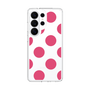 スリムプロテクションケース［ シンプルドット - Pink ］