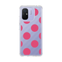 スリムプロテクションケース［ シンプルドット - Pink ］