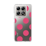 スリムプロテクションケース［ シンプルドット - Pink ］