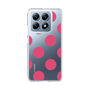 スリムプロテクションケース［ シンプルドット - Pink ］