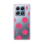 スリムプロテクションケース［ シンプルドット - Pink ］