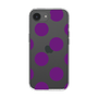 スリムプロテクションケース［ シンプルドット - Purple ］