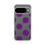 スリムプロテクションケース［ シンプルドット - Purple ］