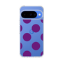 スリムプロテクションケース［ シンプルドット - Purple ］