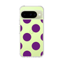 スリムプロテクションケース［ シンプルドット - Purple ］