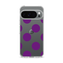 スリムプロテクションケース［ シンプルドット - Purple ］