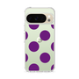 スリムプロテクションケース［ シンプルドット - Purple ］