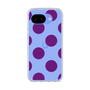 スリムプロテクションケース［ シンプルドット - Purple ］