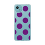 スリムプロテクションケース［ シンプルドット - Purple ］