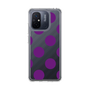 スリムプロテクションケース［ シンプルドット - Purple ］
