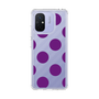 スリムプロテクションケース［ シンプルドット - Purple ］