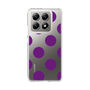 スリムプロテクションケース［ シンプルドット - Purple ］