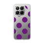 スリムプロテクションケース［ シンプルドット - Purple ］