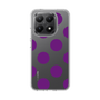 スリムプロテクションケース［ シンプルドット - Purple ］