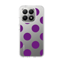スリムプロテクションケース［ シンプルドット - Purple ］