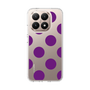 スリムプロテクションケース［ シンプルドット - Purple ］