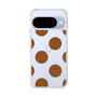 スリムプロテクションケース［ シンプルドット - Brown ］
