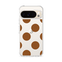 スリムプロテクションケース［ シンプルドット - Brown ］