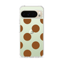 スリムプロテクションケース［ シンプルドット - Brown ］