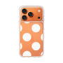 スリムプロテクションケース［ シンプルドット - White ］