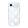 スリムプロテクションケース［ シンプルドット - White ］