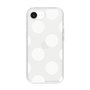 スリムプロテクションケース［ シンプルドット - White ］