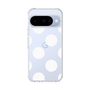 スリムプロテクションケース［ シンプルドット - White ］