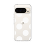 スリムプロテクションケース［ シンプルドット - White ］