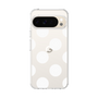 スリムプロテクションケース［ シンプルドット - White ］