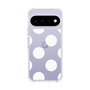 スリムプロテクションケース［ シンプルドット - White ］