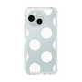 スリムプロテクションケース［ シンプルドット - White ］