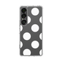 スリムプロテクションケース［ シンプルドット - White ］