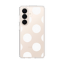 スリムプロテクションケース［ シンプルドット - White ］