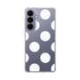 スリムプロテクションケース［ シンプルドット - White ］