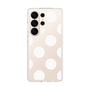 スリムプロテクションケース［ シンプルドット - White ］
