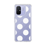 スリムプロテクションケース［ シンプルドット - White ］