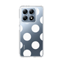 スリムプロテクションケース［ シンプルドット - White ］