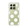 スリムプロテクションケース［ シンプルドット - White ］