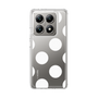 スリムプロテクションケース［ シンプルドット - White ］