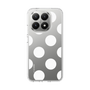 スリムプロテクションケース［ シンプルドット - White ］