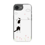 スリムプロテクションケース［ 夢中に覗く三毛ねこ ］
