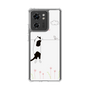 スリムプロテクションケース［ 夢中に覗く三毛ねこ ］