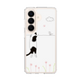 スリムプロテクションケース［ 夢中に覗く三毛ねこ ］