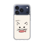 スリムプロテクションケース［ 食いしん坊なねこ - White ］